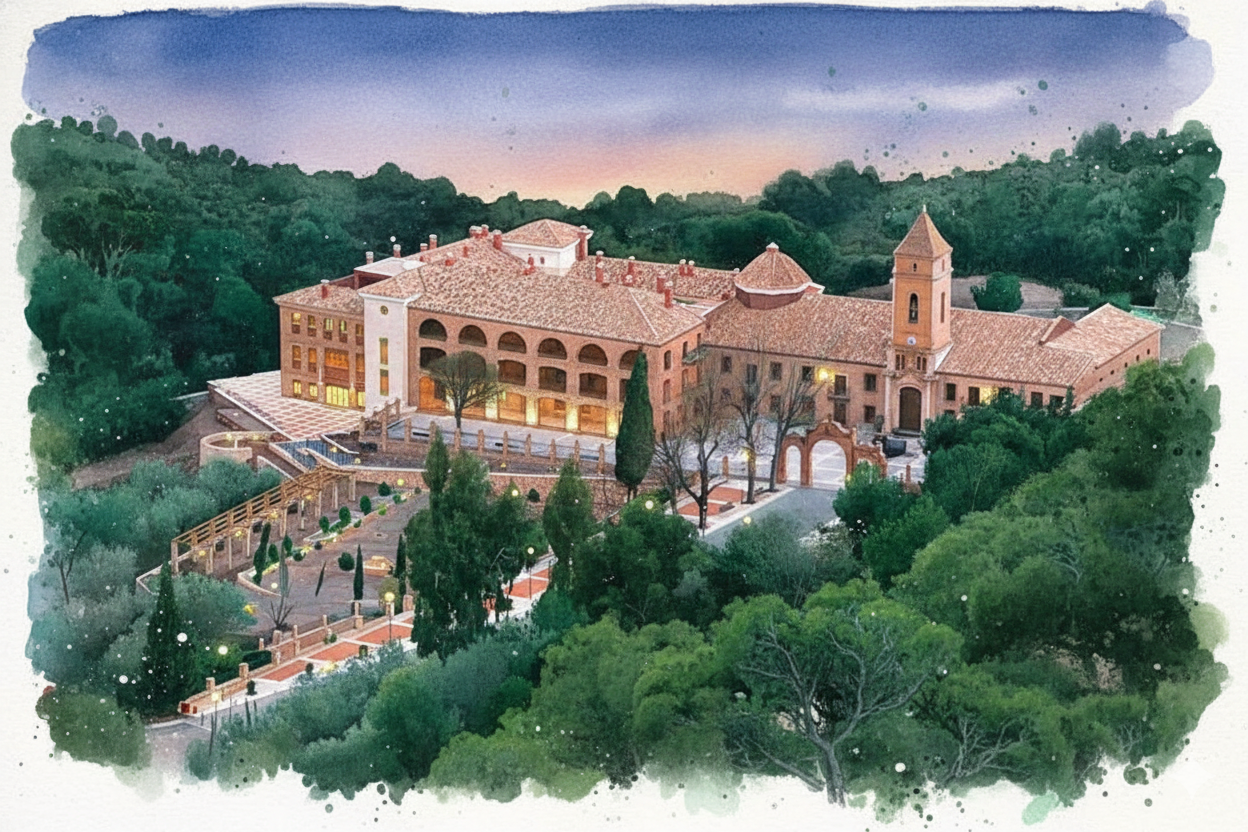 Santuario de la Santa - Hotel Jardines de la Santa